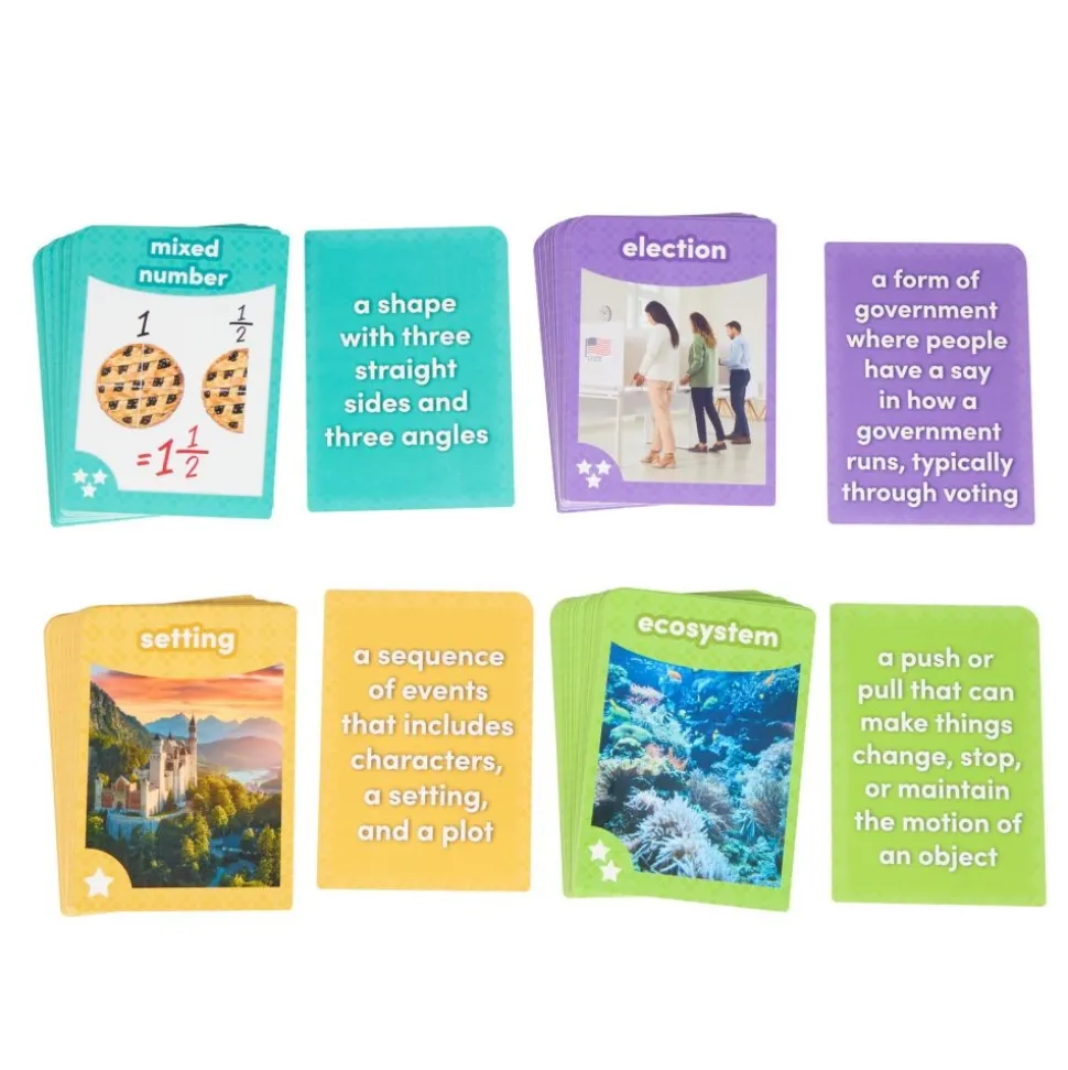 Academic Vocabulary Cards - Set of 120