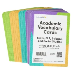 Academic Vocabulary Cards - Set of 120