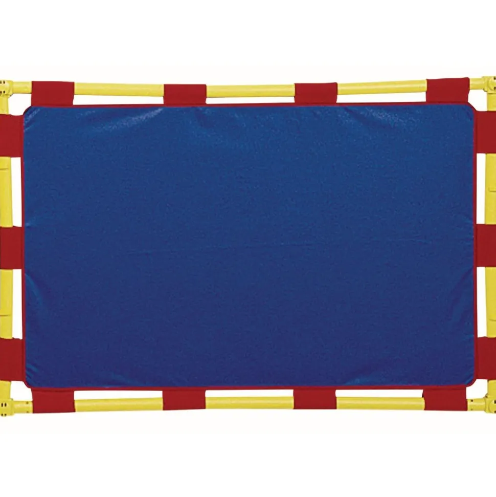 Activity Center PlayPanels® - Rectangle, 31" x 48" - Blue with Yellow Piping