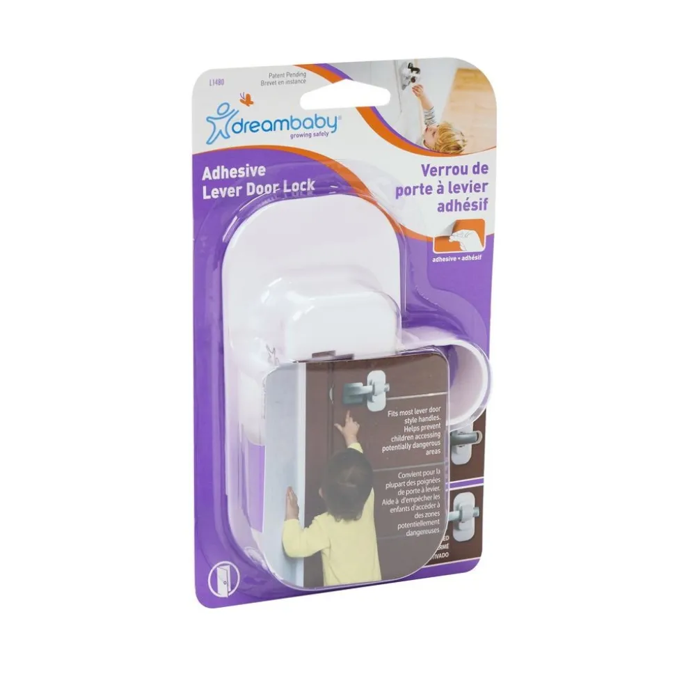 Adhesive Lever Door Lock