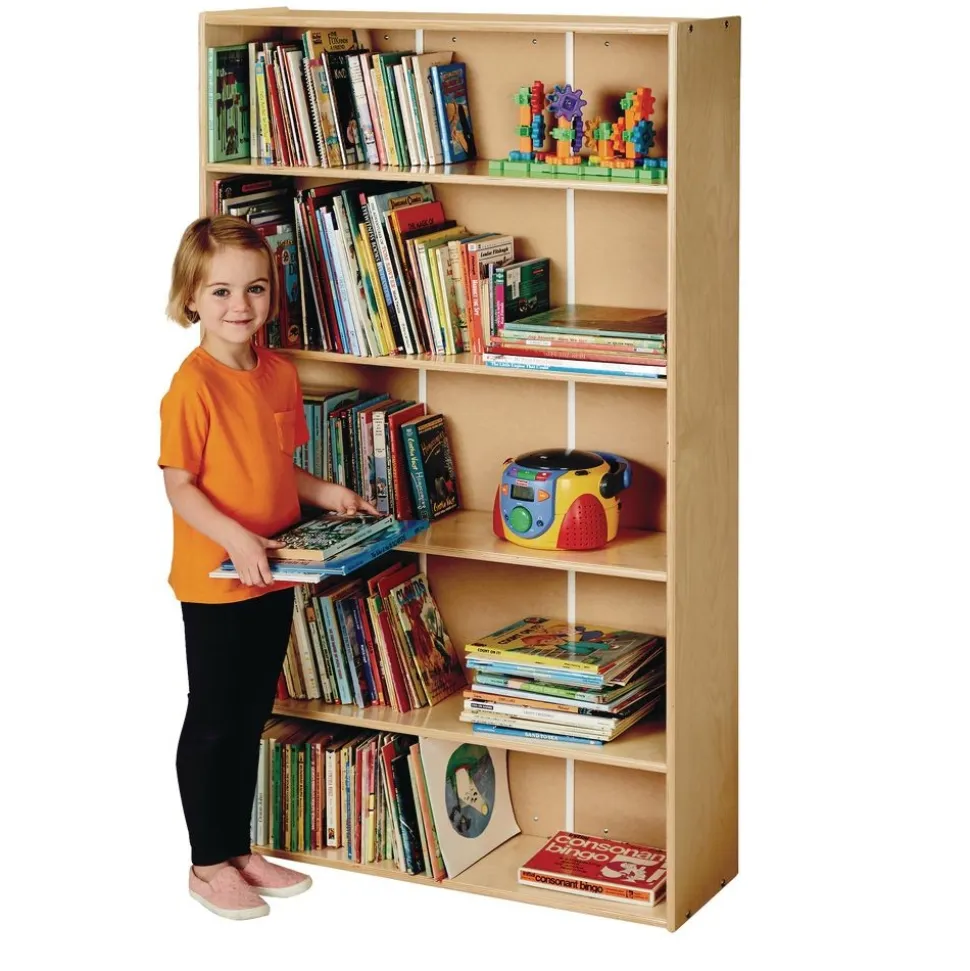 Adjustable Shelf 60"H Bookcase - Ready to Assemble