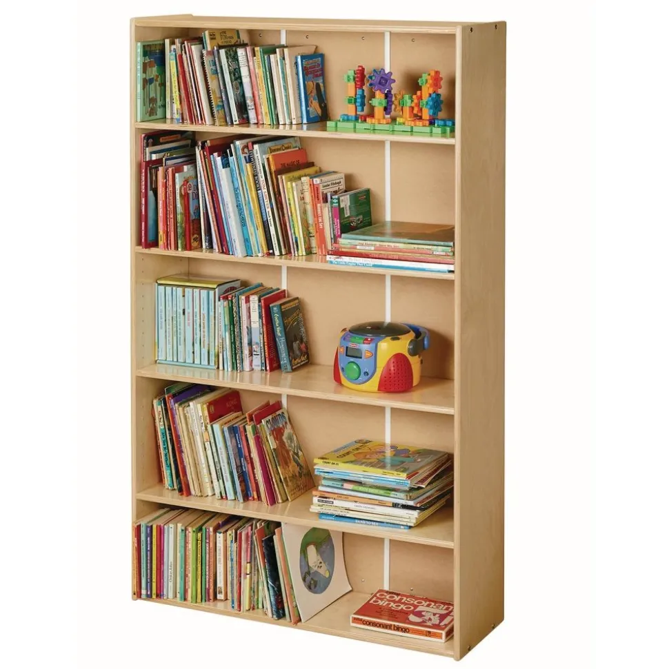 Adjustable Shelf 60"H Bookcase - Ready to Assemble
