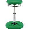 Adjustable Wobble Stool, 14"-19"H - Green