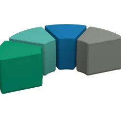 Adult SoftScape Wedge Ottoman 16