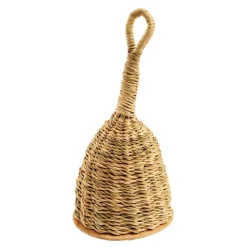 African Bolga Market Basket and Set of 6 African Music Instruments