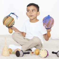 African Music Instruments - Set of 6