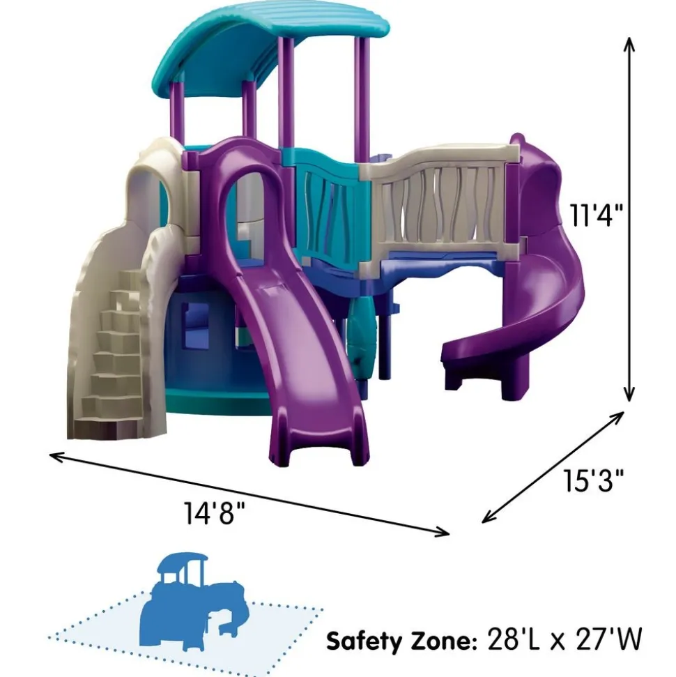 "All In" Clever Climber™ - Contemporary, Surface Mount with Ground Spikes