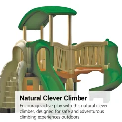 "All In" Clever Climber™ - Natural, In-Ground Installation