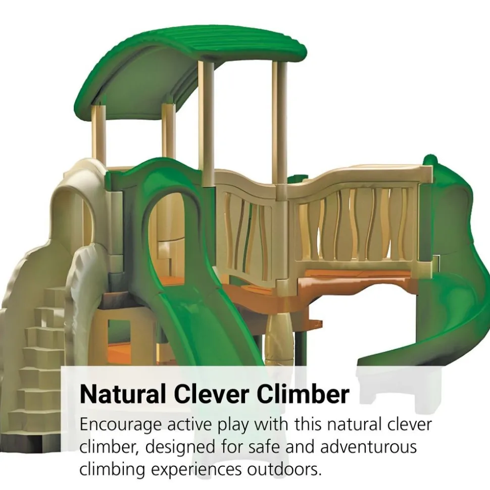 "All In" Clever Climber™ - Natural, In-Ground Installation