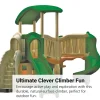 "All In" Clever Climber™ - Natural, Surface Mount with Anchor Bolts