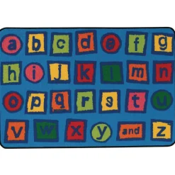 Alphabet Blocks 3' x 4'6