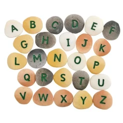 Alphabet Letter Pebbles - Uppercase, Set of 26