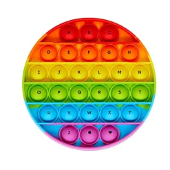 Alphabet Sensory Bubble Poppers - Set of 6