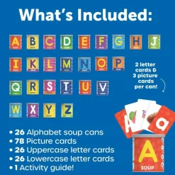 Alphabet Soup Sorter - 209 Pieces