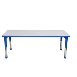 Angeles® As We Grow™ Gray Blue Rectangular Adjustable Table - 30