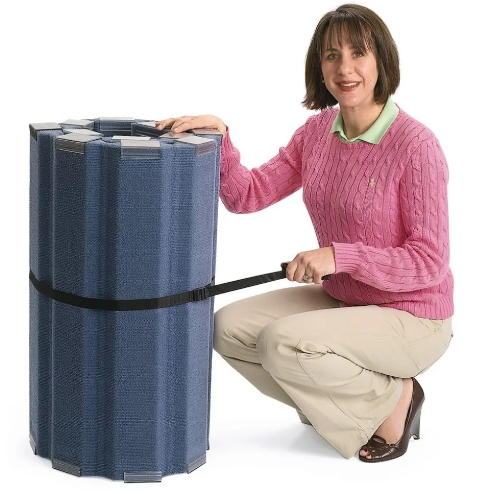 Angeles® BaseLine® Sound Sponge® Quiet Dividers® 30"H x 10'L - Slate Blue