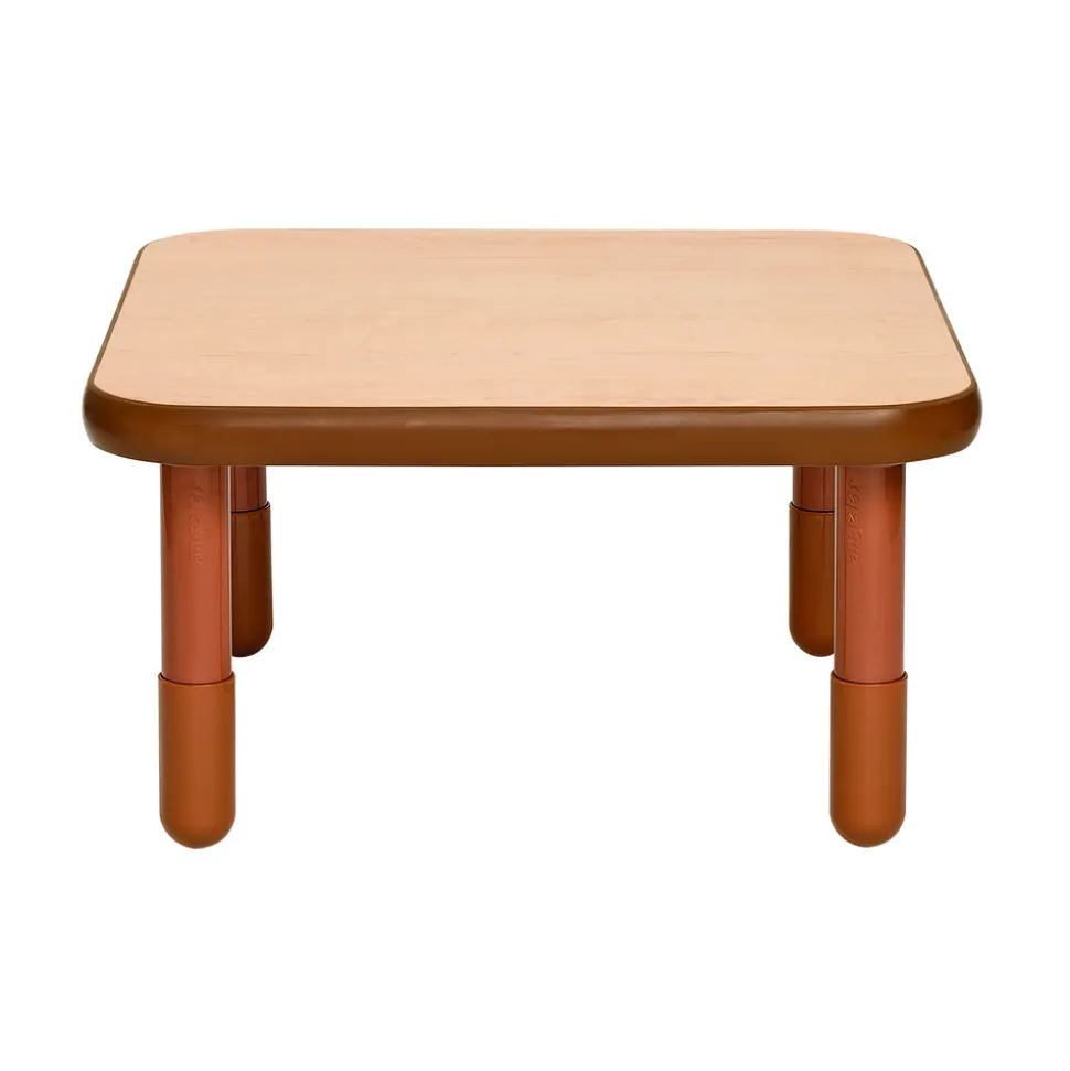 Angeles® BaseLine® 30" Square Table, 16"H - Natural Cocoa