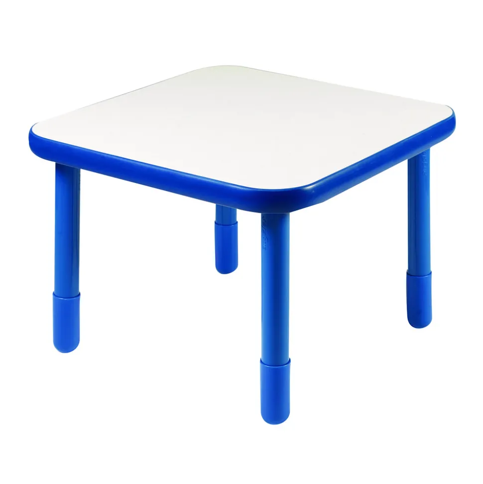 Angeles® BaseLine® 30" Square Table, 20"H - Blue