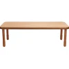 Angeles® BaseLine® 30" x 72" Rectangle Table, 22"H - Natural Cocoa