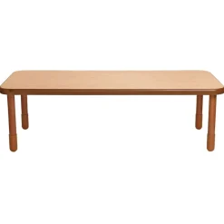 Angeles® BaseLine® 30" x 72" Rectangle Table, 22"H - Natural Cocoa
