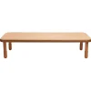 Angeles® BaseLine® 30" x 72" Rectangle Table, 16"H - Natural Cocoa