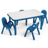 Angeles® BaseLine® 30" x 72" Rectangle Table, 18"H - Blue
