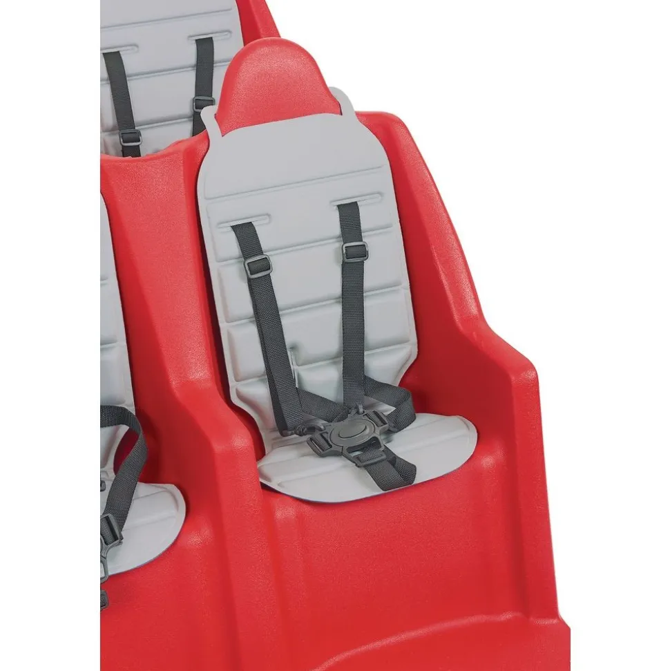 Angeles® "Fat Tire" Bye-Bye Buggy® with Gray Seat Pads - 6-Passenger