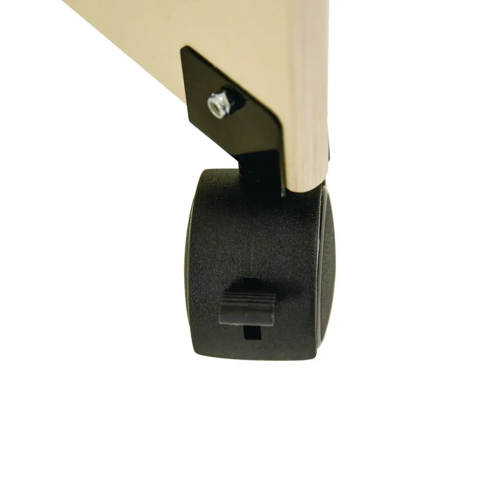 Angeles® Mobile Pegboard Room Divider with Casters