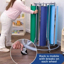 Angeles® 5-Roll, 36" Paper Rack