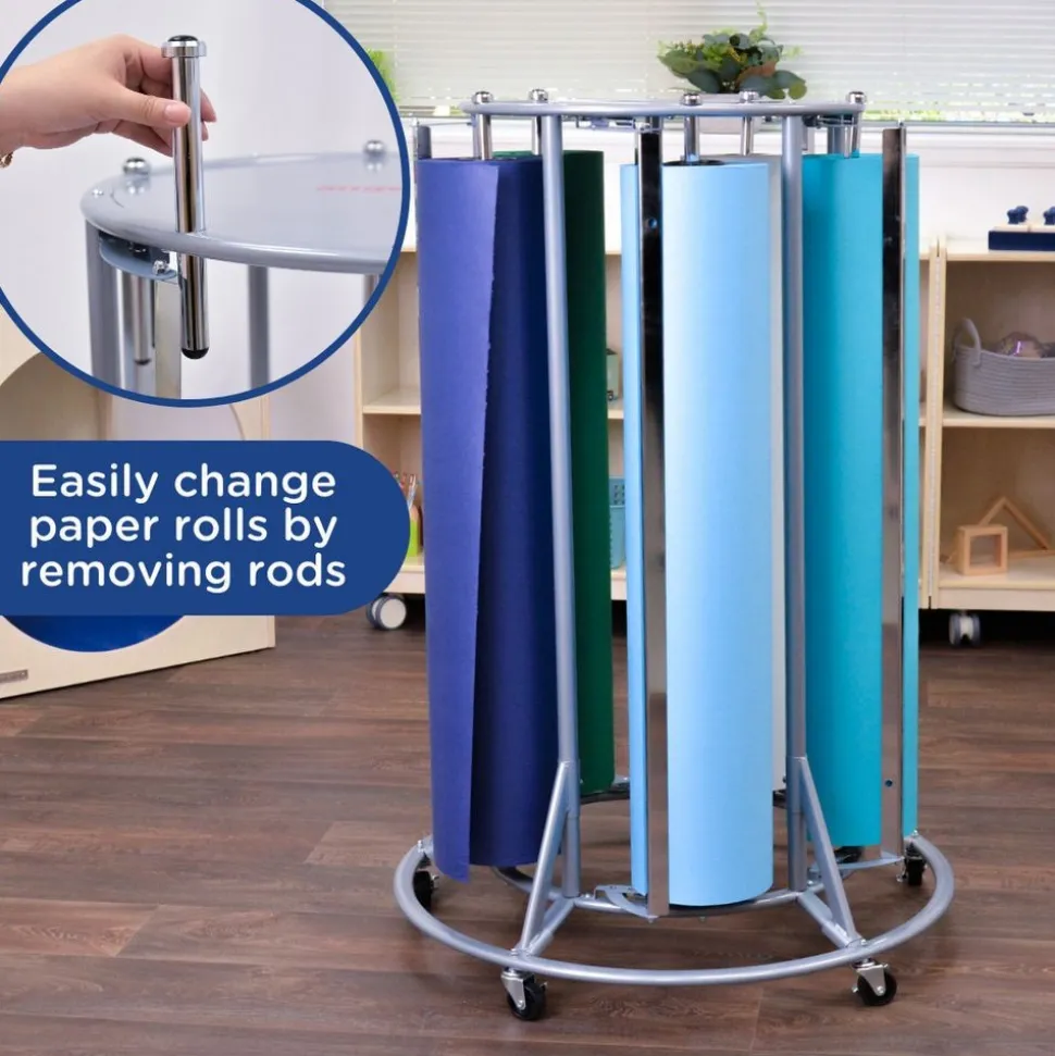 Angeles® 5-Roll, 36" Paper Rack