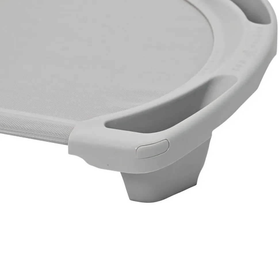 Angeles® SpaceLine® Toddler Cot 42"L - Set of 4 - Gray