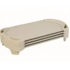 Angeles® SpaceLine® Toddler Cot 42"L- Set of 4 Sand