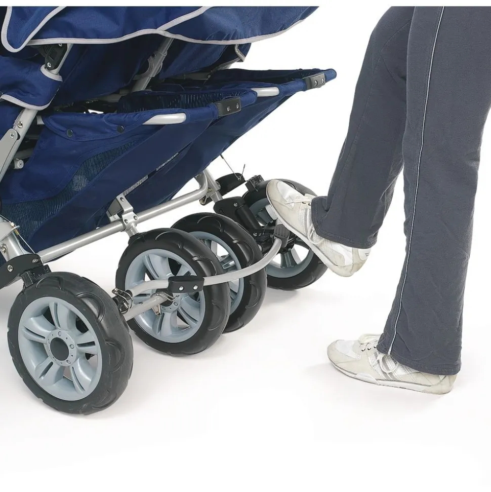 Angeles® SureStop™ Folding Commercial Bye-Bye® Stroller - 4 Passenger