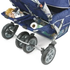 Angeles® SureStop™ Folding Commercial Bye-Bye® Stroller - 4 Passenger