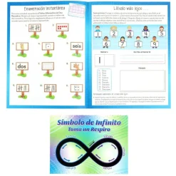 Aprendizaje Exitoso: Jardín de infancia - Lectura y Matemáticas (Spanish Learning Success: Grade K - Reading, Math, & SEL)