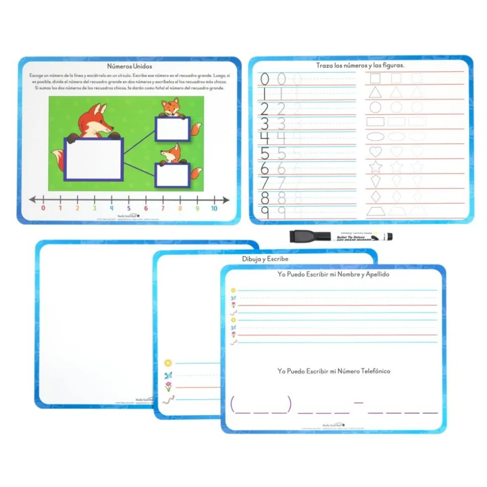 Aprendizaje Exitoso: Jardín de infancia - Lectura y Matemáticas (Spanish Learning Success: Grade K - Reading, Math, & SEL)