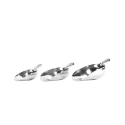 Assorted Metal Messy Play Scoops - 4pk
