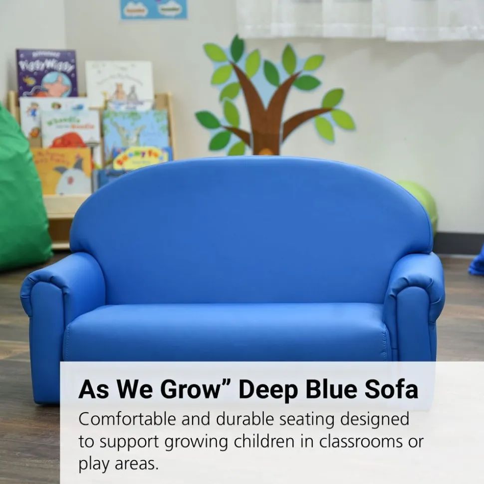 As We Grow™ Sofa - Deep Water Blue