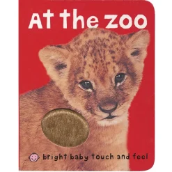 At The Zoo Hardcover Book