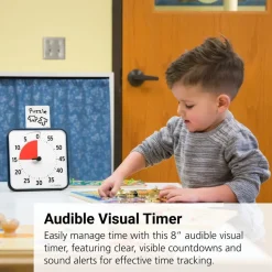 Audible Visual Timer 8