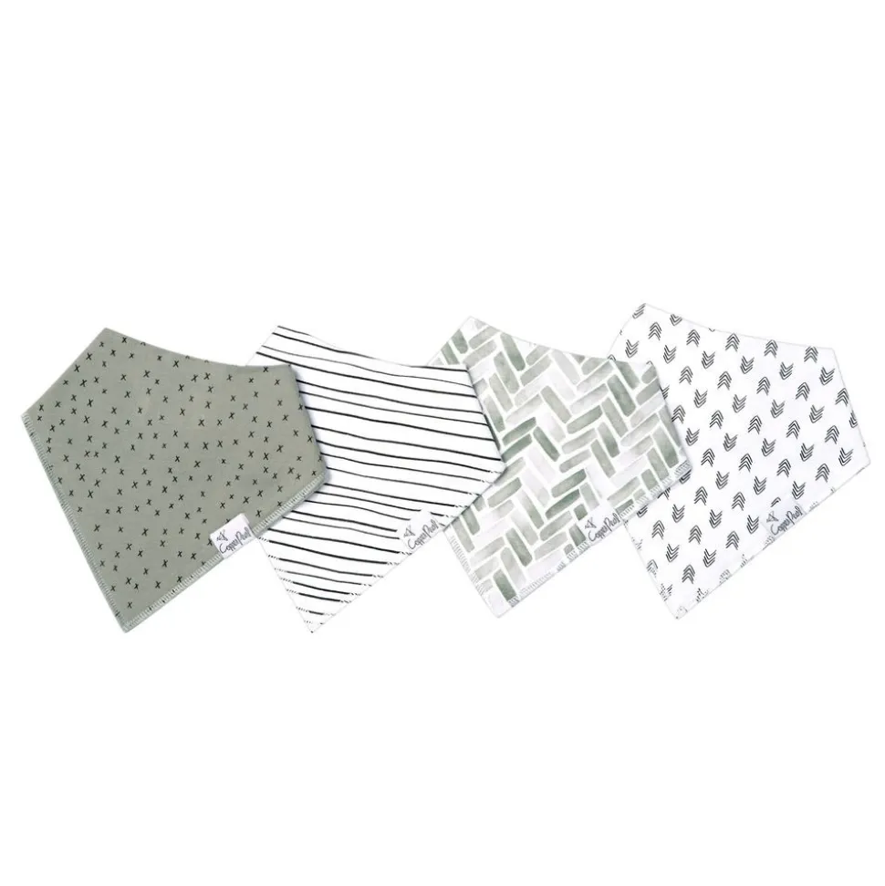 Baby Bandana Bibs, Set of 4 - Alta