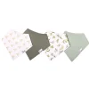 Baby Bandana Bibs, Set of 4 - Haven