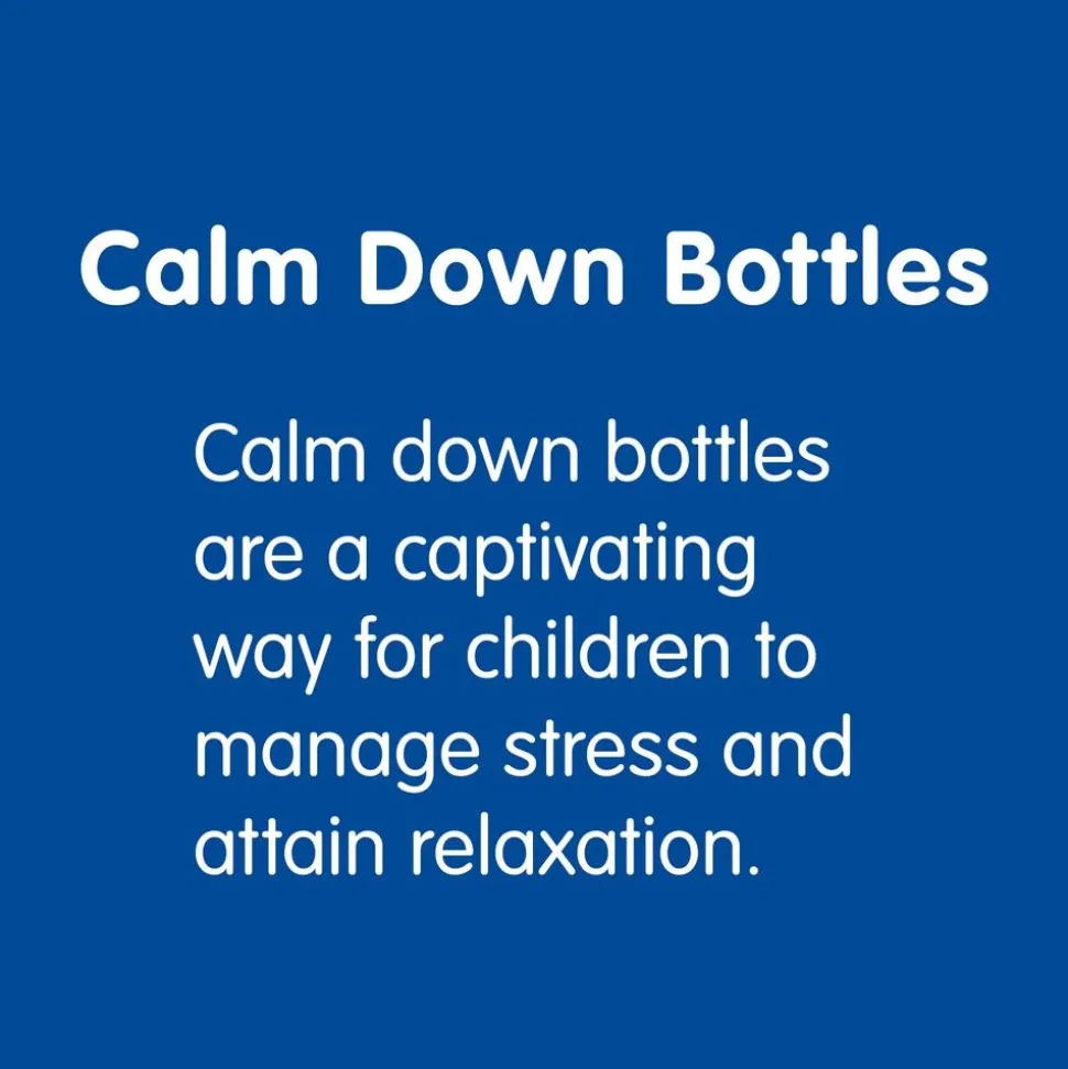 Baby Calm Down Bottles - Blue - Set of 3