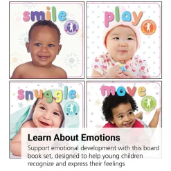 Baby Emotions & Wellbeing Board Books - 12 Book Set