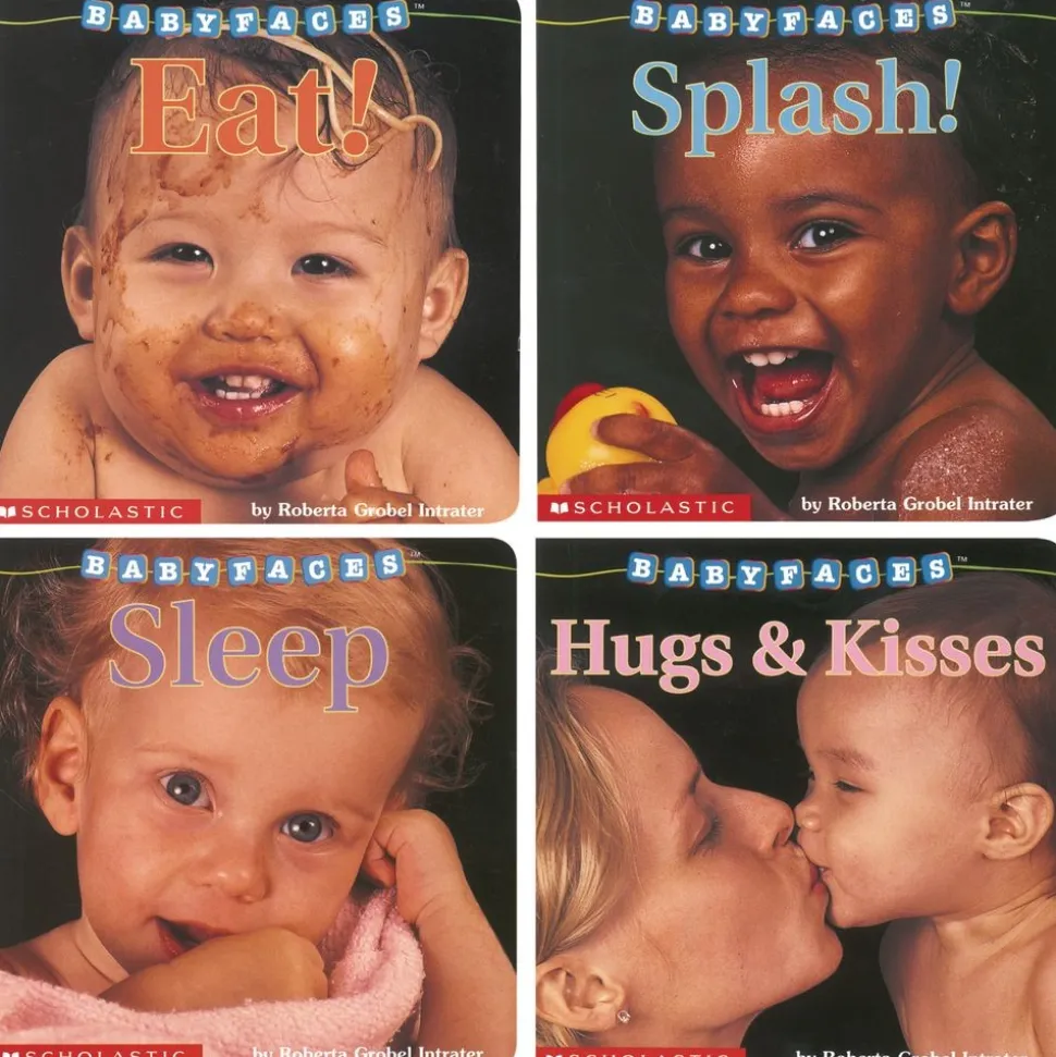Baby Faces Board Books - 4 Titles