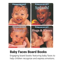 Baby Faces Board Books - 4 Titles