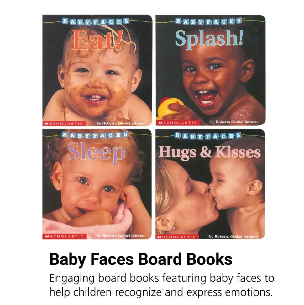 Baby Faces Board Books - 4 Titles