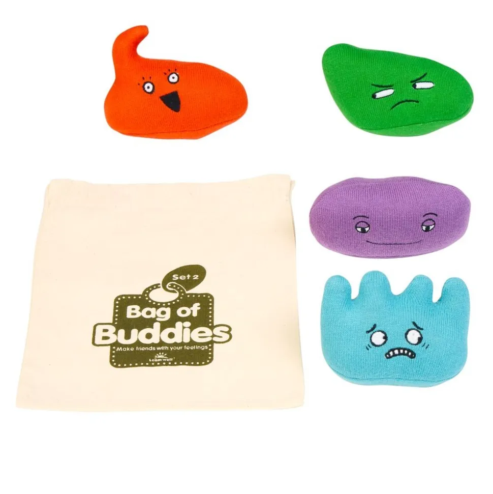 Bag of Buddies Set 2 - Excited, Calm, Scared & Jealous