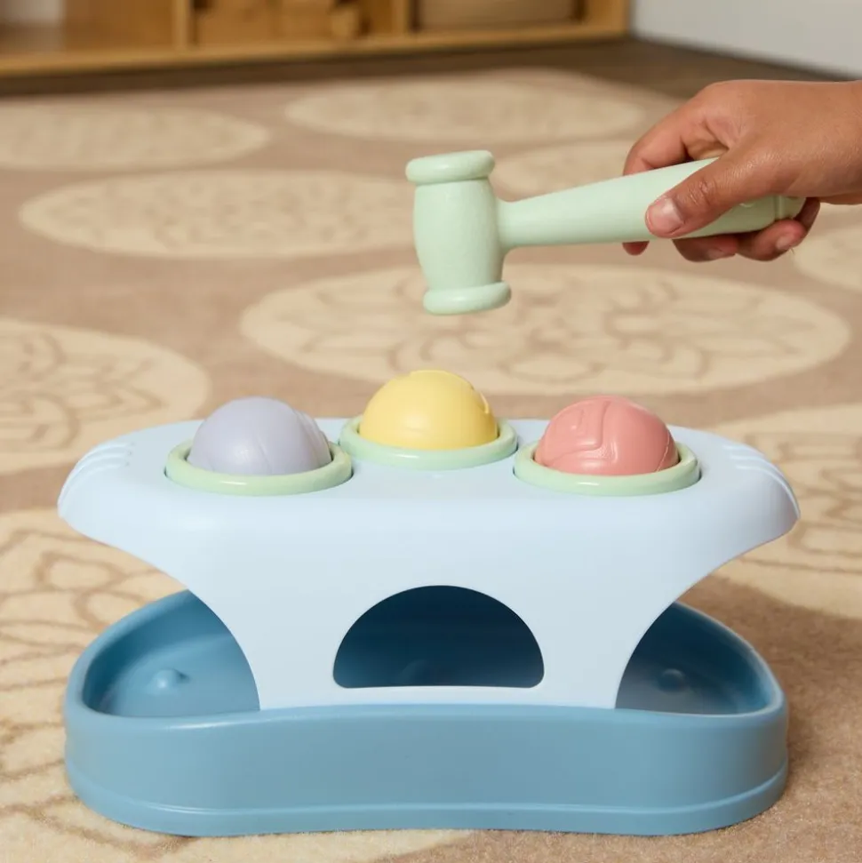 Ball Track, Shape Sorter + Pounding Bench - Set of 3