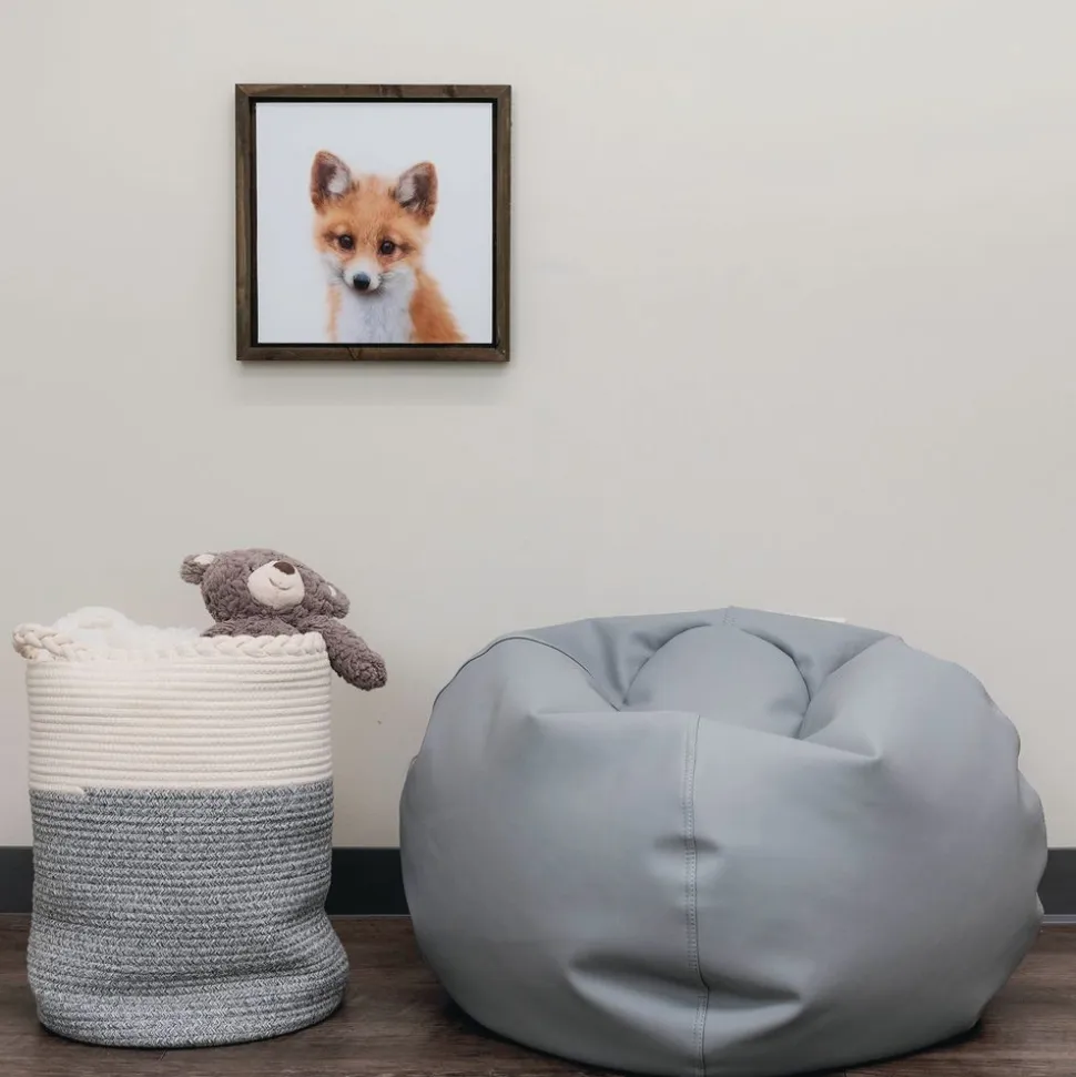 35" Bean Bag - Gray